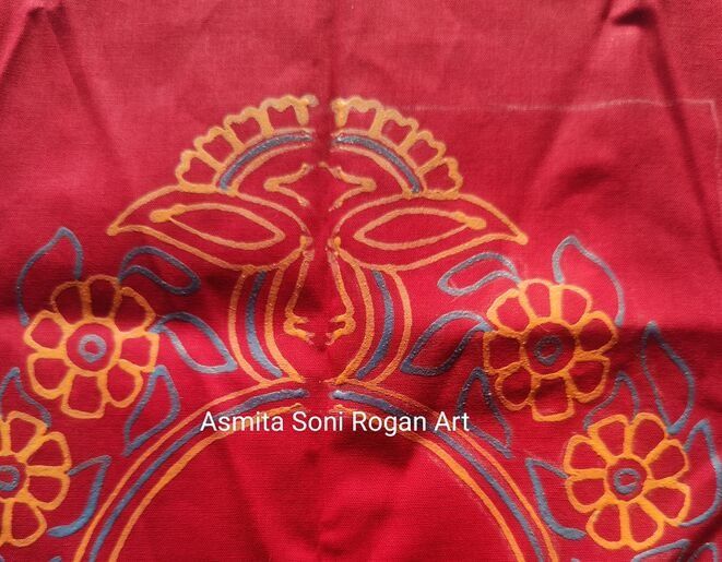 Properly folded from middle