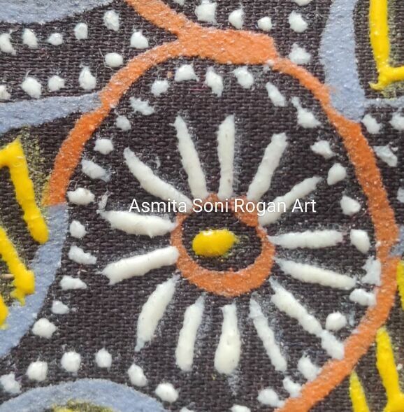 The Sun of Rogan painting Kalpavriksha