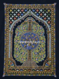 Nirona Rogan Art Madhapar Kutch - Tree Of Life