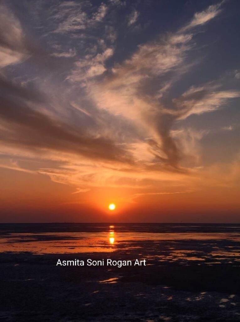The magic of moon light in the Rann